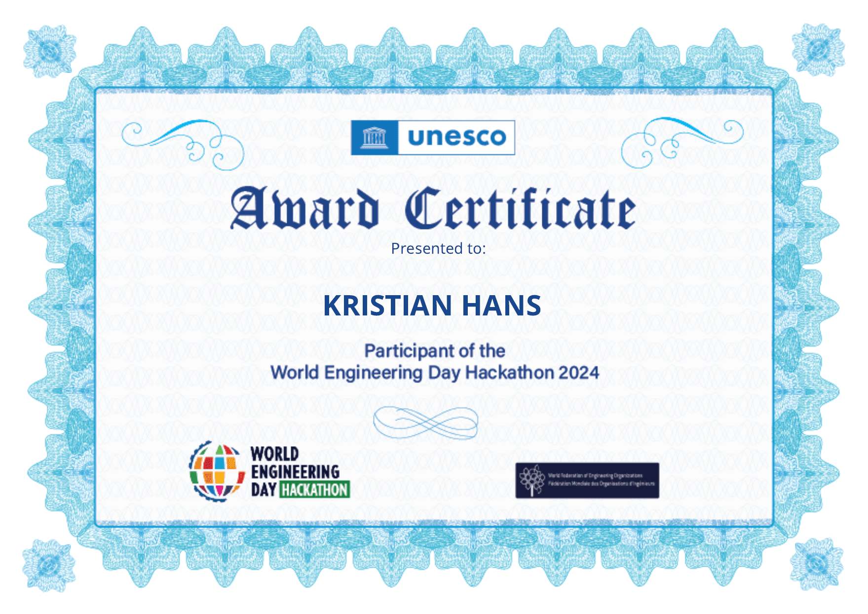 World Engineering Day Hackathon Participant